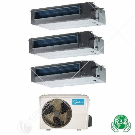 Condizionatore Climatizzatore Midea Canalizzato Inverter R32 18000 BTU MTI-18FNXD0 A