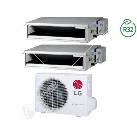 Condizionatore Climatizzatore LG Inverter Canalizzato Bassa Prevalenza 9000 BTU R-32 CL09R N20