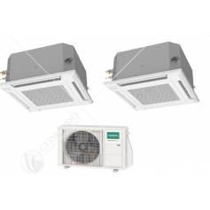 Condizionatore Climatizzatore General Fujitsu Multisplit R-32 a Cassetta 9000+9000 Con AOHG14KBTA2